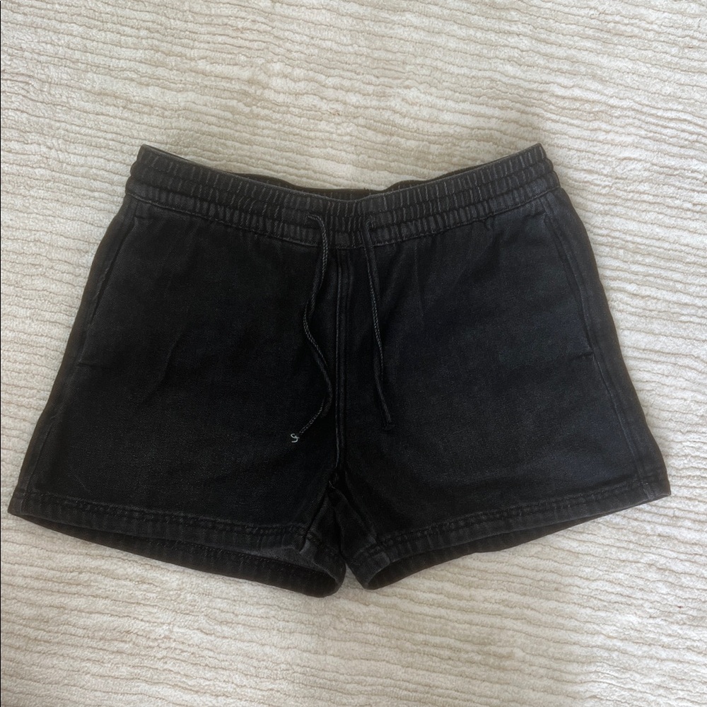 H&M Women's Black Denim Shorts